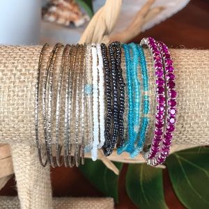 BOGO! 5/20! 18-Piece Bangle & Beaded Bracelets